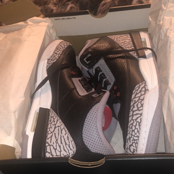 Air Jordan 3 Retro OG BG Cement - Picture 12 of 13